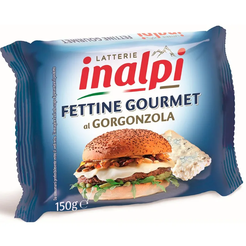 Queijo Fettine Gourmet Al Gorgonzola Inalpi 150g