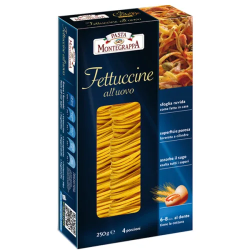 Macarrão Fettuccine 200g Montegrappa - MONTEGRAPPA - Mercearia