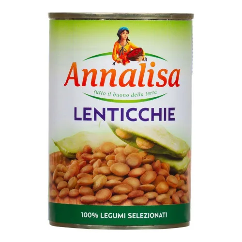 Lentilha Annalisa 400gr Lt - ANNALISA
