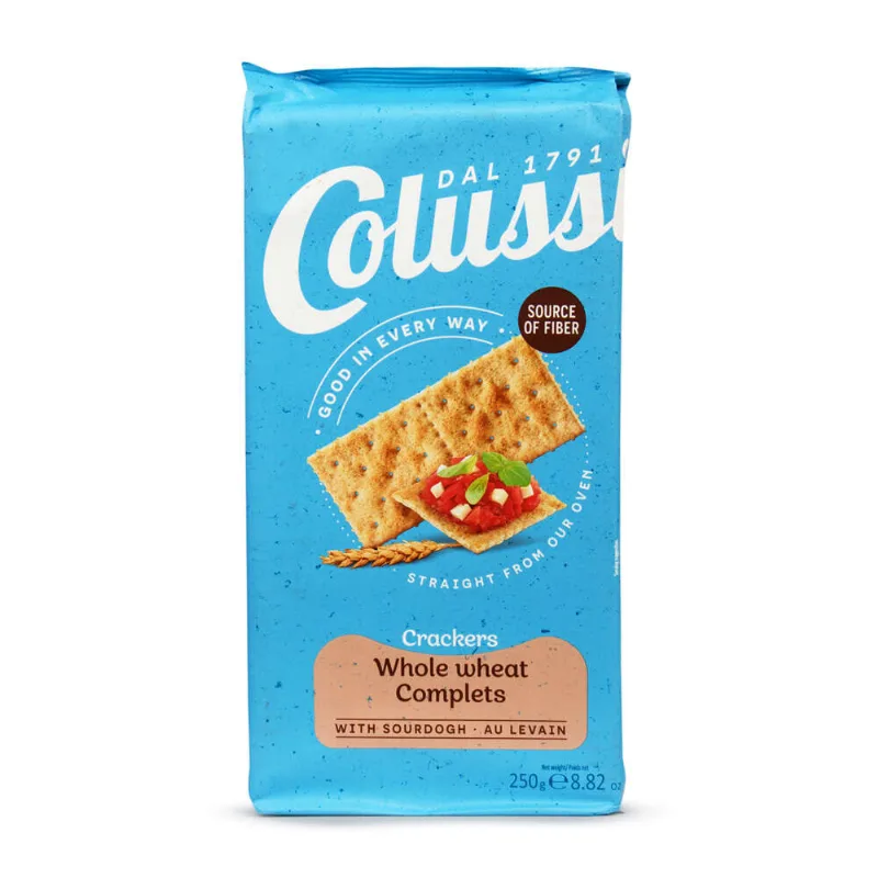 Biscoito Integral Colussi Pacote 250g
