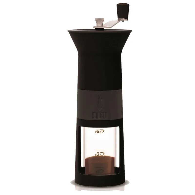 Moedor de Café Manual Bialetti Preto Manual