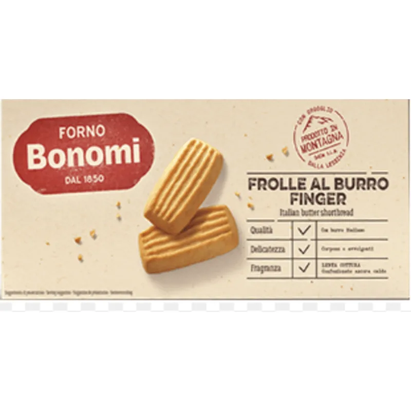 BISCOITO ITALIANO BONOMI FROLLE 150G- FINGER