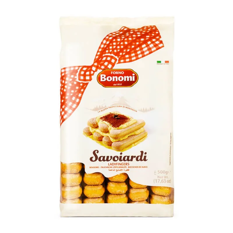 Biscoito Savoiardi Ladyfingers Forno Bonomi Pacote 500g