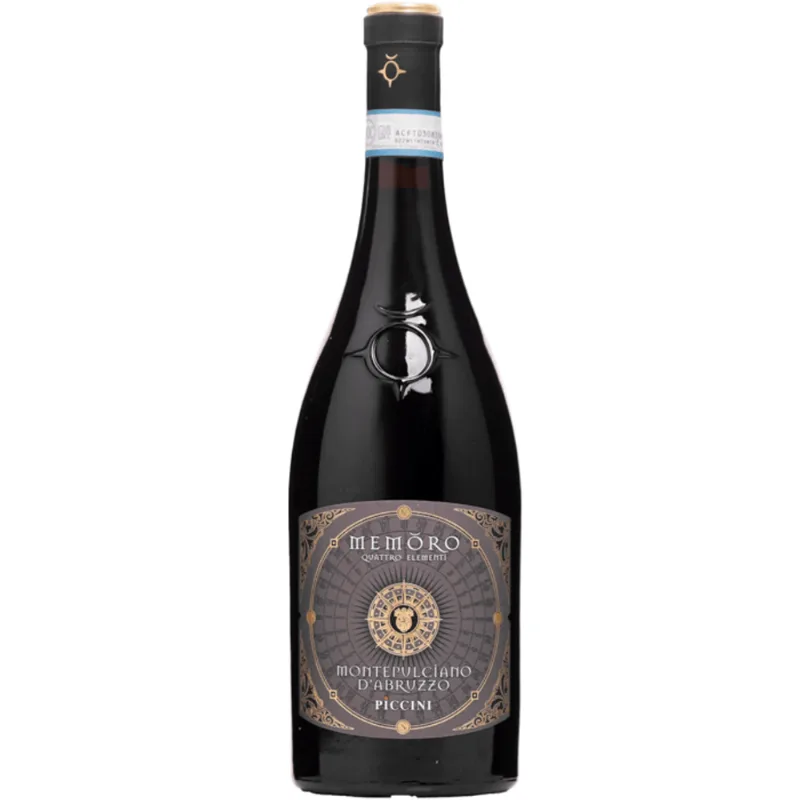 Vinho Italiano Piccini Memoro Montepulciano Quattro Elementi Tinto Meio Seco 750ml