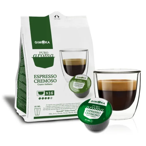 Cafe Cremoso Gimoka 10 Capsulas - CREMOSO