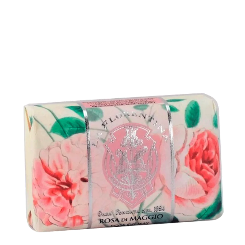 La Florentina Rosa Di Maggio – Sabonete em Barra – 200g - La Florentina - Higiene Pessoal