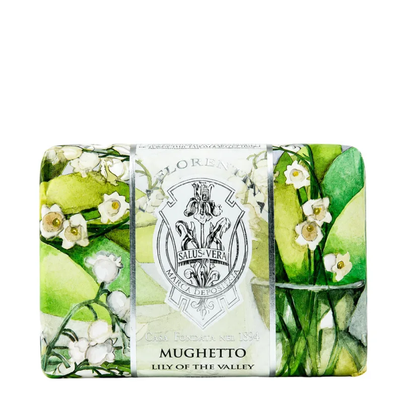 La Florentina Lily of the Valley - Sabonete em Barra 200g - LA FLORENTINA - Higiene E Cuidados Pessoais