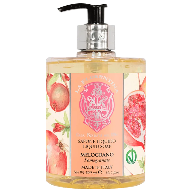 La Florentina Melograno - Sabonete Liquido 500ml - La Florentina - Higiene Pessoal