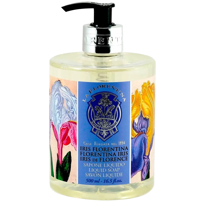 La Florentina Iris Florentina – Sabonete Líquido – 500ml - La Florentina - Higiene Pessoal