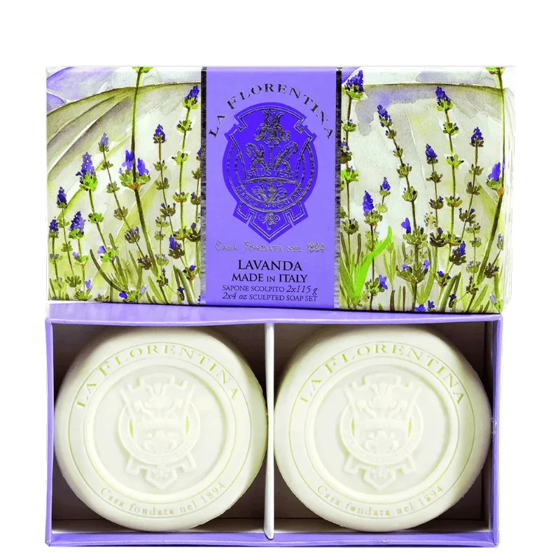 La Florentina Lavanda - Sabonete Em Barra 2x115g