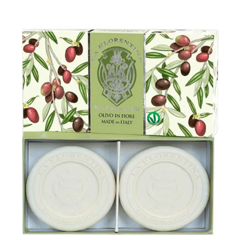 La Florentina Olivo In Fiore - Sabonete Em Barra 2x115g