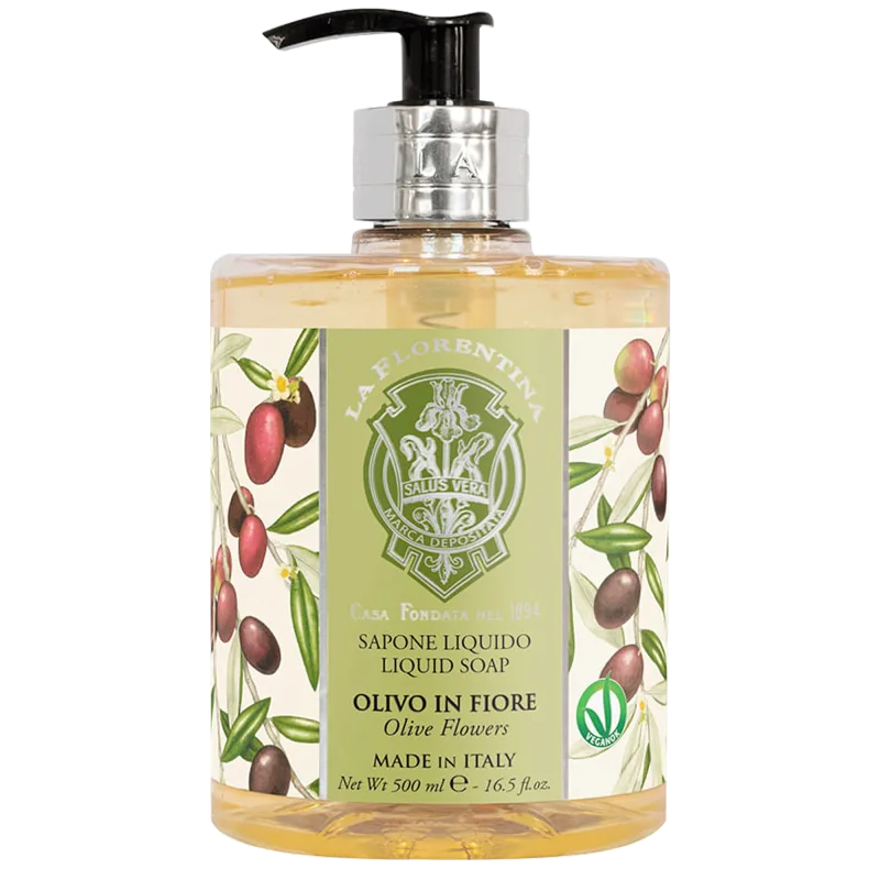 La Florentina Olivo In Fiore - Sabonete Liquido 500ml - La Florentina - Higiene Pessoal
