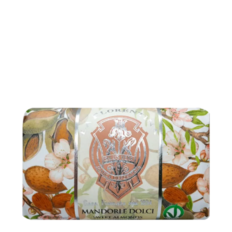 La Florentina Mandorle Dolci – Sabonete em Barra – 200g - La Florentina - Higiene Pessoal