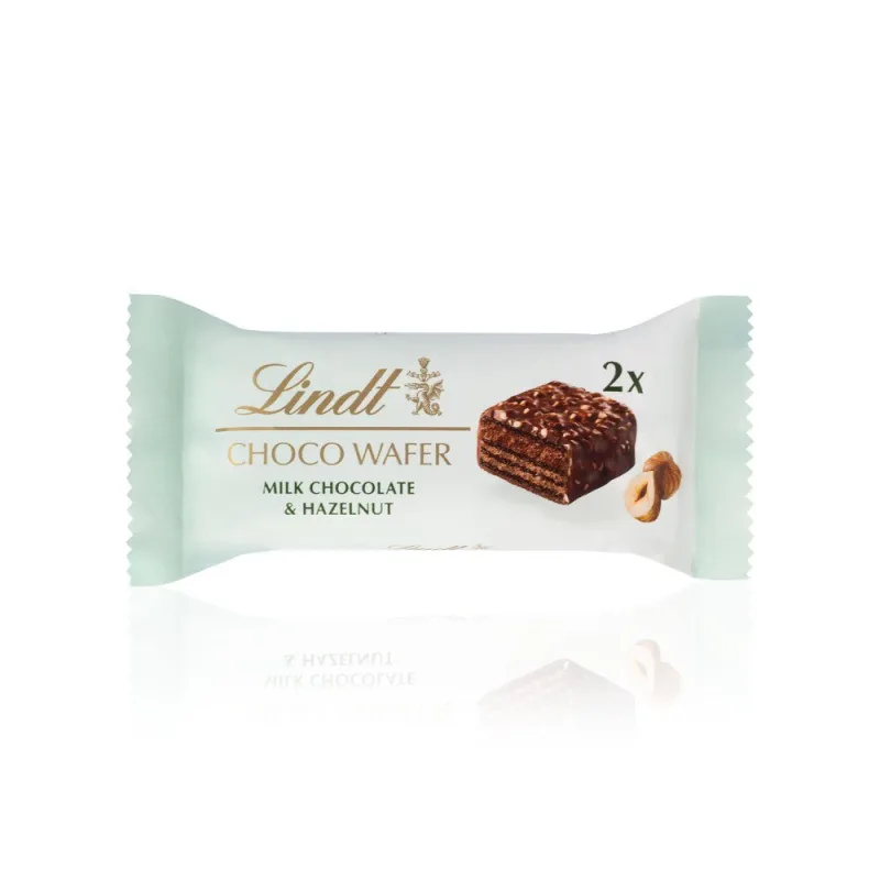 Wafer Chocolate ao Leite com Avelã Lindt 30g - Lindt - Importados