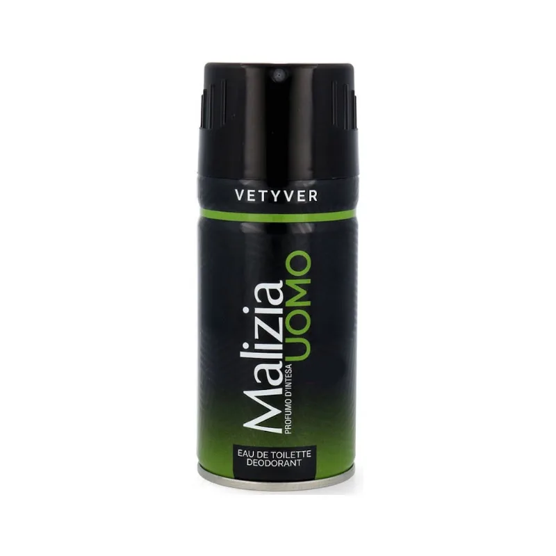 Desodorante Masculino Malizia Uomo Vetyver 150ml