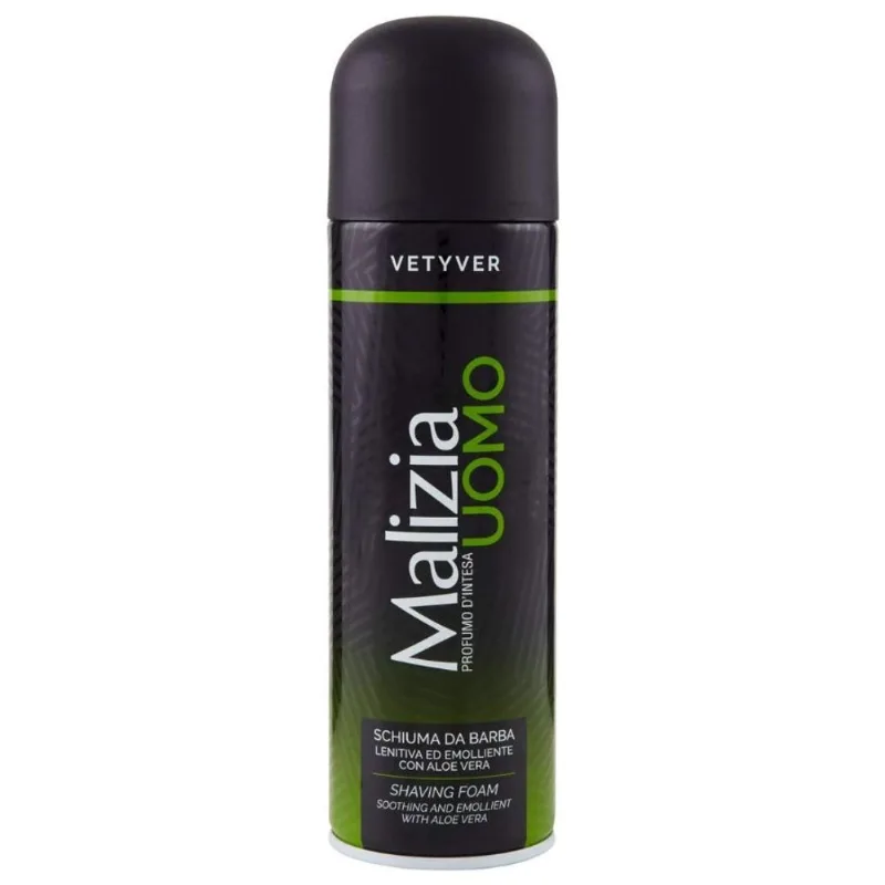 Espuma de Barbear Malizia Uomo Vetyver 300ml