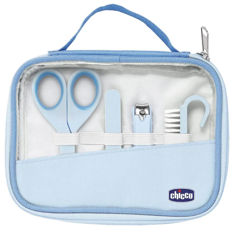 Conjunto de Higiene - 4 Peças - Azul - Chicco