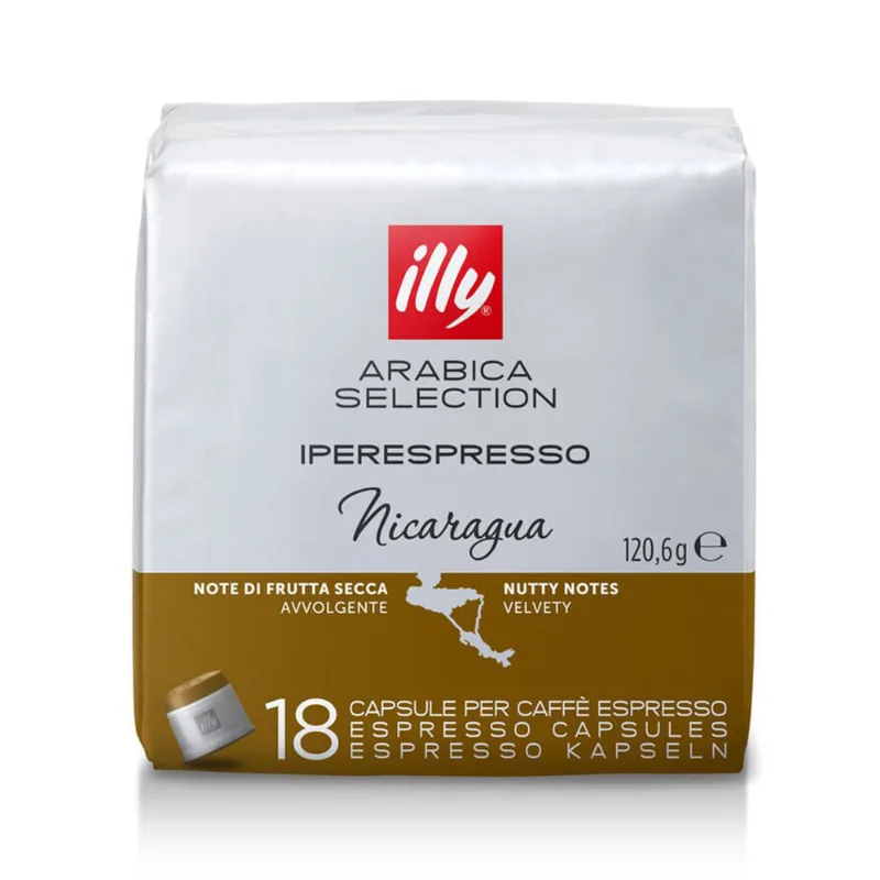 Café Illy IperEspresso Nicarágua em cápsulas 18 unidades