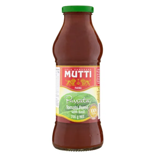 Mutti Passata Passierte Tomaten Mit Basilikum 700 G - MUTTI - Mercearia