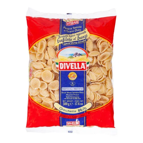 Macarrão Divella Orecchiette 86/b 500gr - DIVELLA - Mercearia
