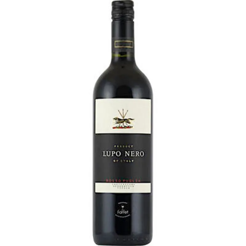 Vinho Italiano Lupo Nero Rosso 750ml