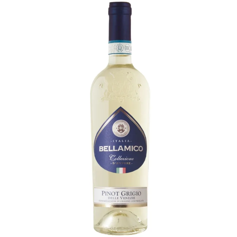 Vinho Italiano Bellamico Pinot Grigio Branco 750ml