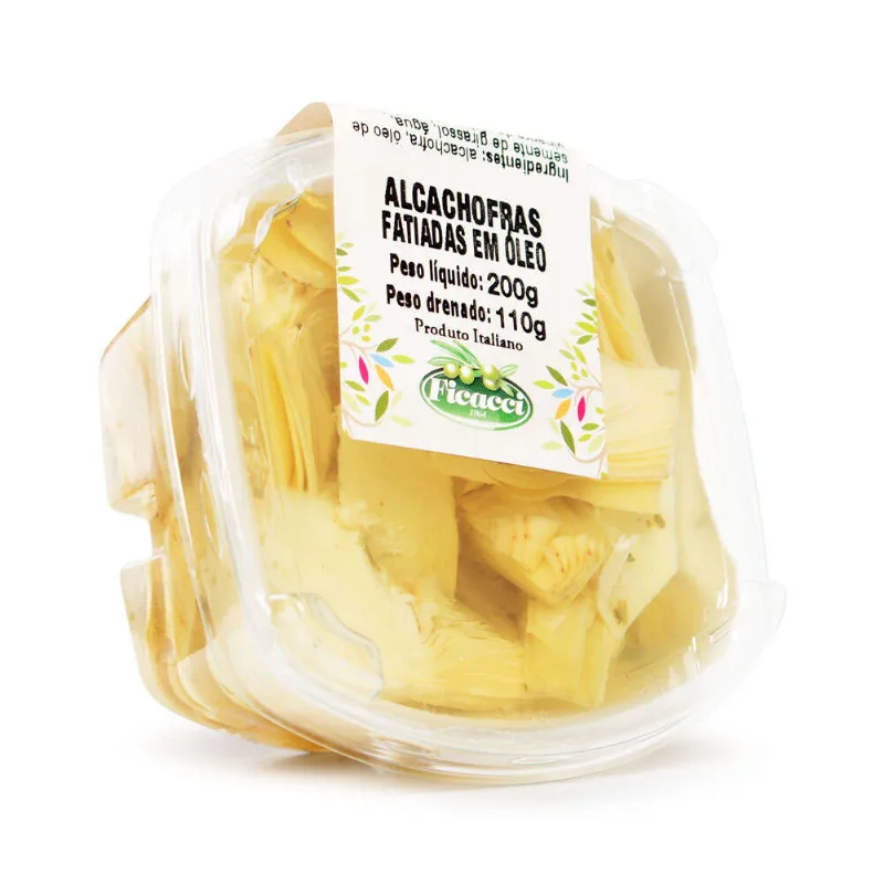 Alcachofra em Óleo em Fatias Italiana Ficacci 110g