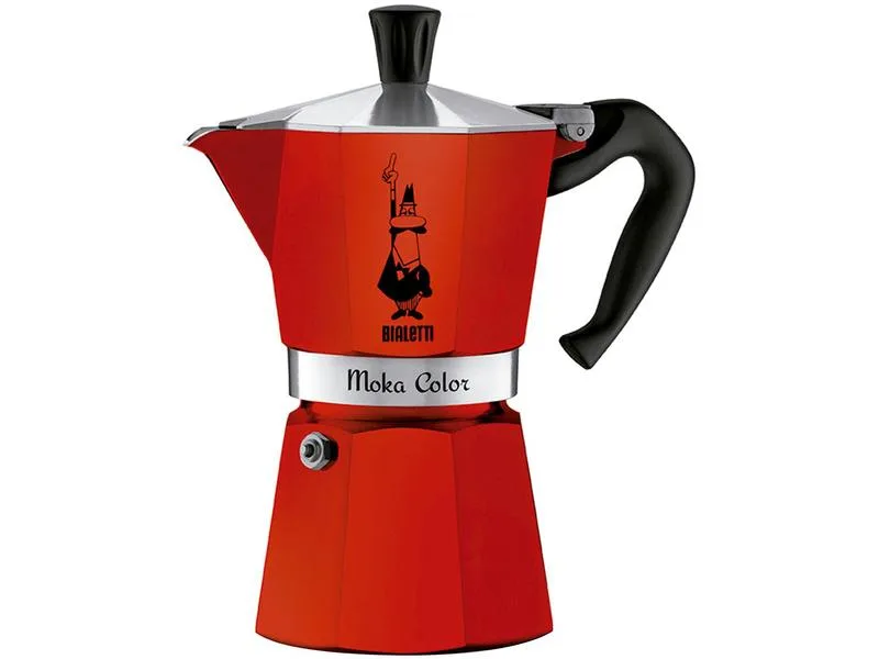Cafeteira Italiana Bialetti Moka Color Express 6 Xícaras - Bialetti - Utilidades Domesticas