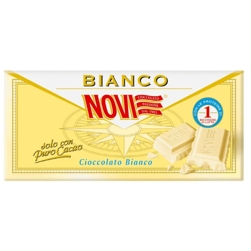 Chocolate Italiano Branco Classic Novi 100g