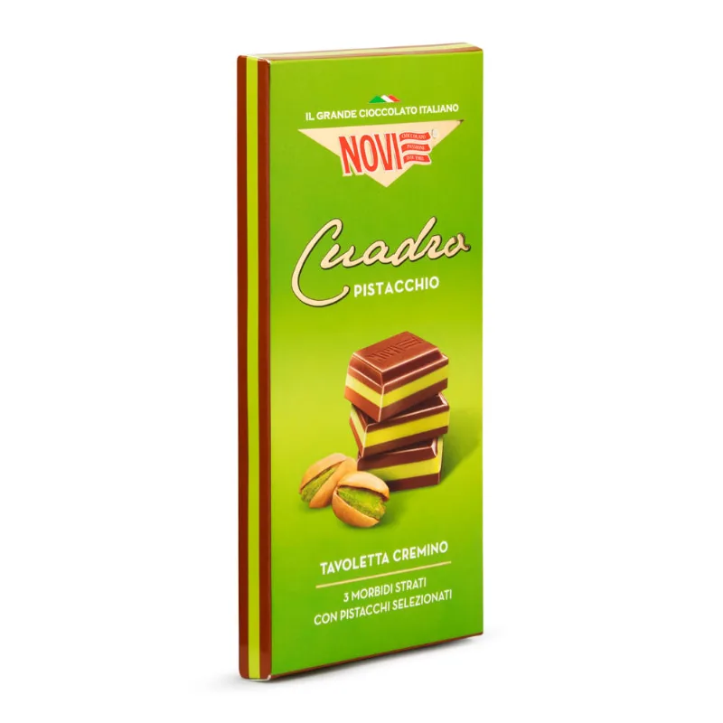 Chocolate Italiano Cuadro Classico Pistache Novi 110g