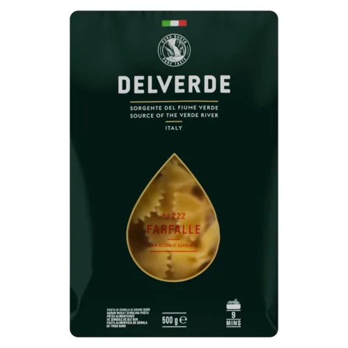MAC DELVERDE 500G FARFALLE IN BRONZO - DELVERDE - Produtos De Pastelaria