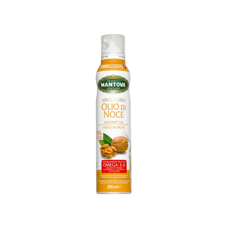 Óleo de Nozes In Natura em Spray Fratelli Mantova 200ml - Fratelli Mantova - Mercearia