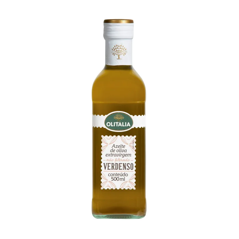 Azeite de Oliva Italiano Olitalia Extravirgem Verdenso 500ml - Olitalia - Mercearia