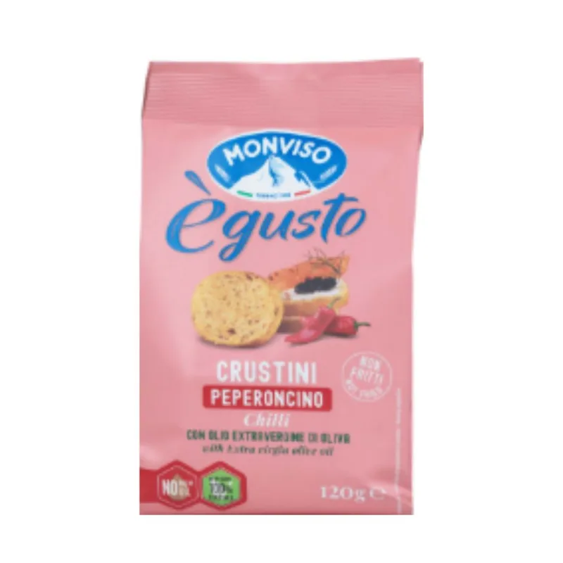 Torrada Italiana Mini Crostini Peperoni Monviso 120g