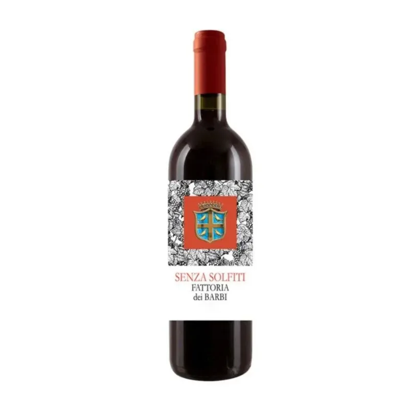 Vinho Italiano Tinto Barbi Senza Solfiti 750ml