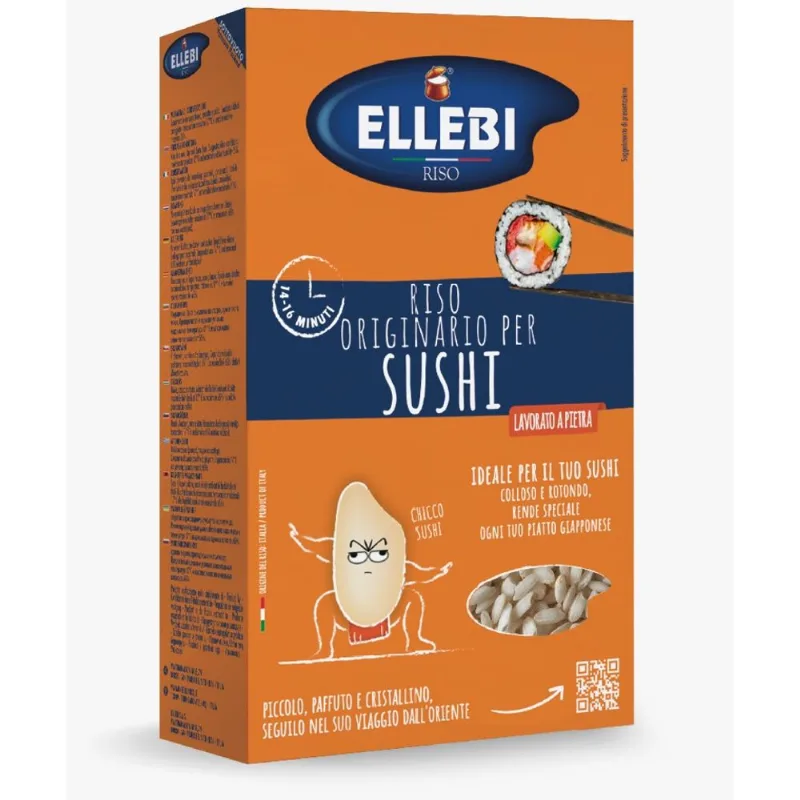 Arroz Orientale Ellebi Sushi 1kg