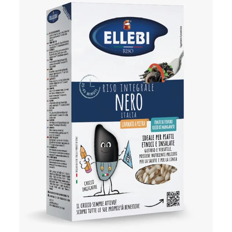 Arroz Preto Ellebi 1kg