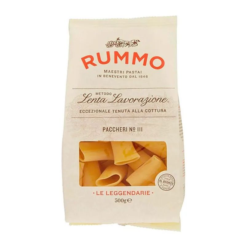 Macarrão Italiano Paccheri Rummo 500g