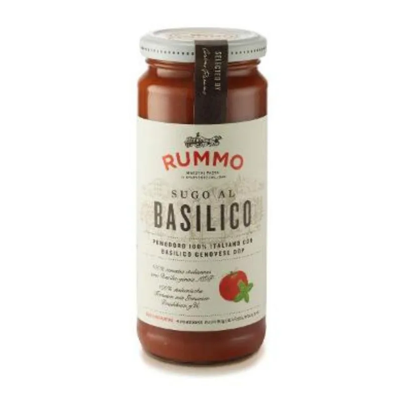 Molho de Tomate Italiano com Manjericão Rummo 340g