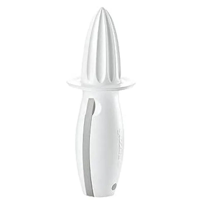 ESPREMEDOR DE CITRICOS GUZZINI 16,5CM COM RALADOR ZESTER EM PLÁSTICO BRANCO 29940033 - Guzzini