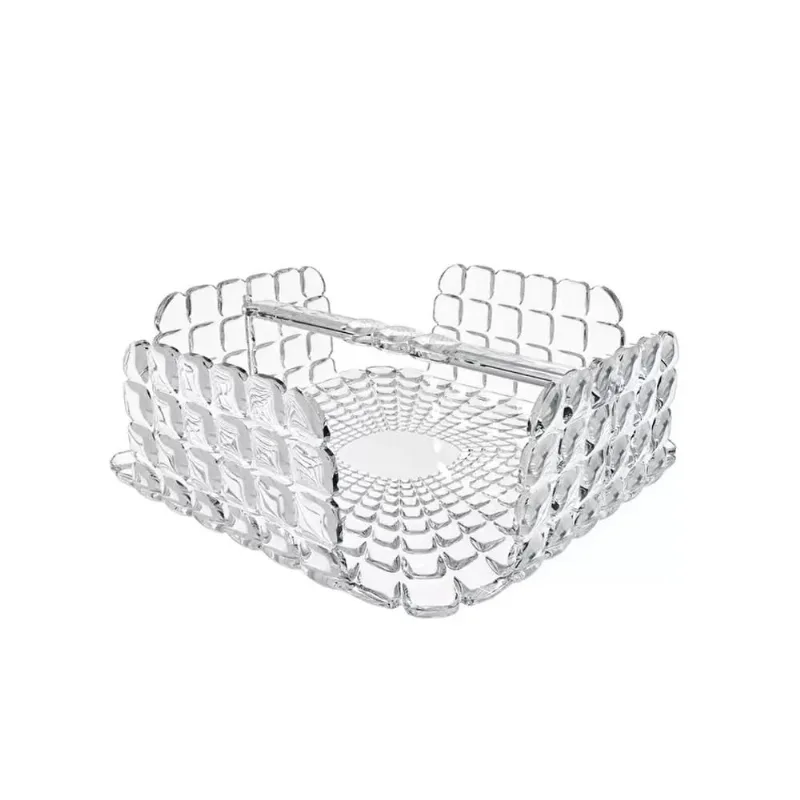 Porta-guardanapo em plástico SMMA quadrado Guzzini Tiffany 20x20x7,3cm