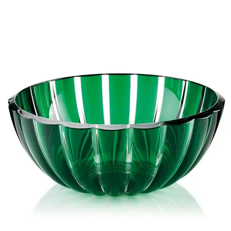Saladeira bowl em bio plástico Guzzini Dolcevita 20cm esmeralda - Guzzini