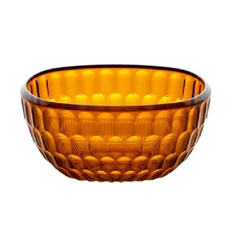 TIGELA BOWL GUZZINI EM ACRÍLICO VANITY TERRA 30CM CARAMEL 129730TE57 - Guzzini