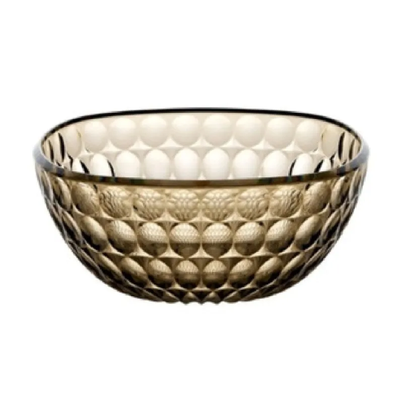 TIGELA BOWL GUZZINI EM ACRÍLICO VANITY TERRA 16CM SMOKE 129716AR00 - Guzzini