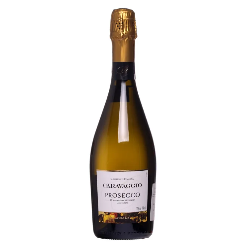 Vinho Italiano White Spargling Caravaggio 750ml Prosecco Doc
