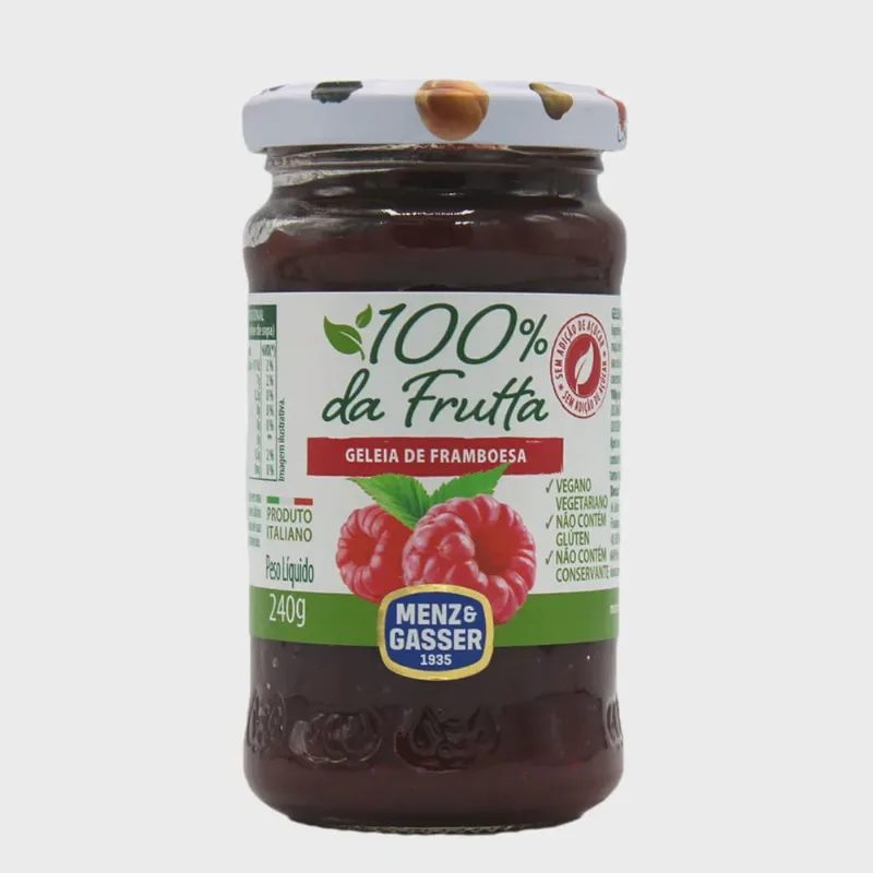 Geleia de Framboesa Menz & Gasser 240g