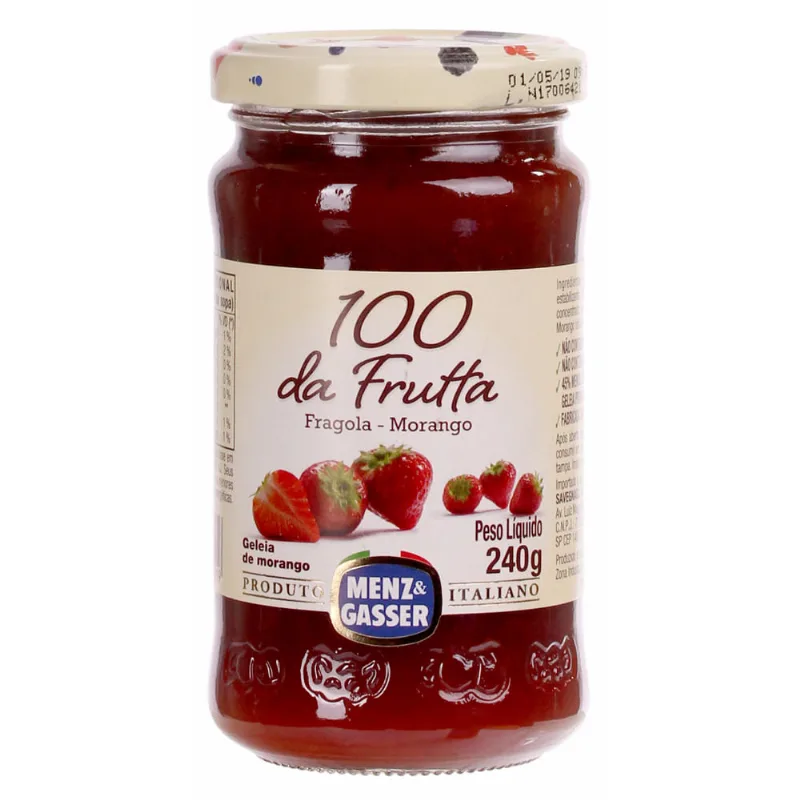 Geleia 100 Da Frutta 240g Morang