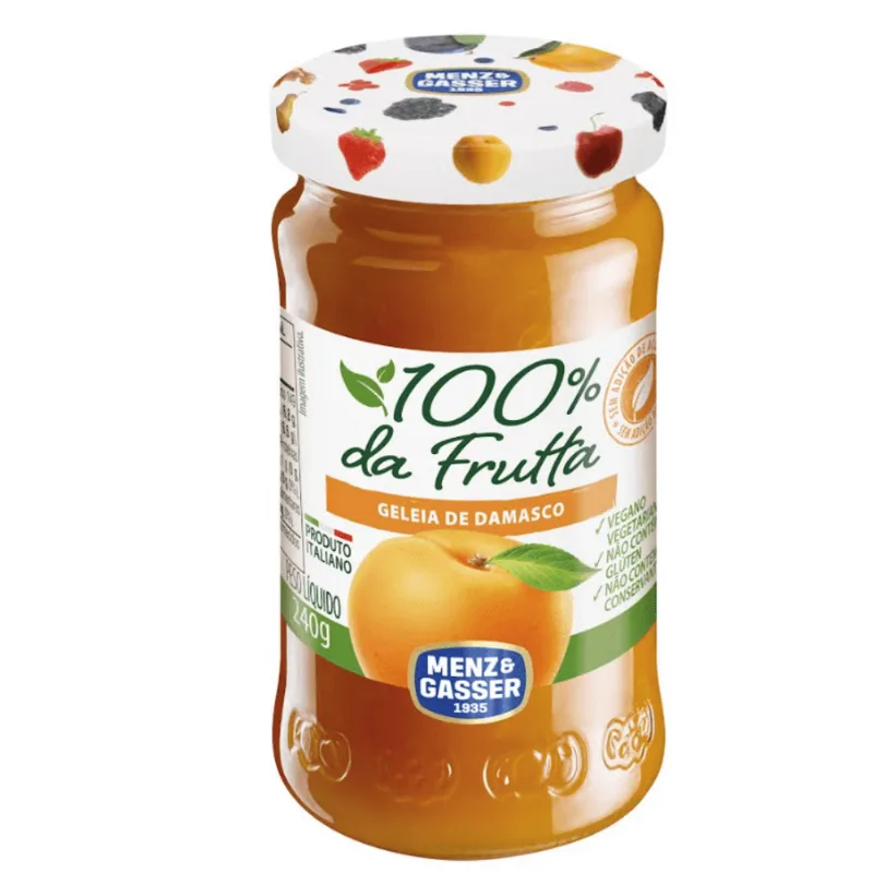 GELEIA ITAL 100%FRUTA M&G 240G DAMASCO