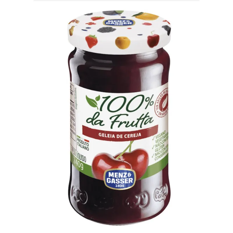 GELEIA ITAL 100%FRUTA M&G 240G CEREJA