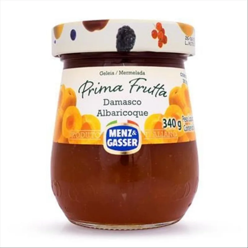 Geleia Menz & Gasser Prima Frutta Damasco Vidro 340g Geleia Menz & Gasser Prima Frutta Damasco Vidro 340g